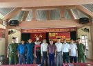 Cán bộ và nhân dân bản Chong xã Thiên Phủ tổ chức thành công Ngày Hội toàn dân Bảo vệ ANTQ