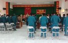 Xã Thiên Phủ tổ chức khai mạc huấn luyện lực lượng dân quân cơ động năm 2021
