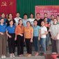 Xã Thiên Phủ tổ chức thành công lễ khai giảng lớp học nghề cho lao động nông thôn năm 2023